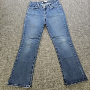 Levi’s 529 Curvy Bootcut Jeans Size 12 Womens 31x31 Blue Stretch